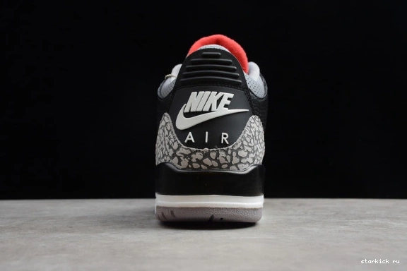 AIR Retro 854262-001 854262-001 (2018) Black Cement 3 Jordan 1123